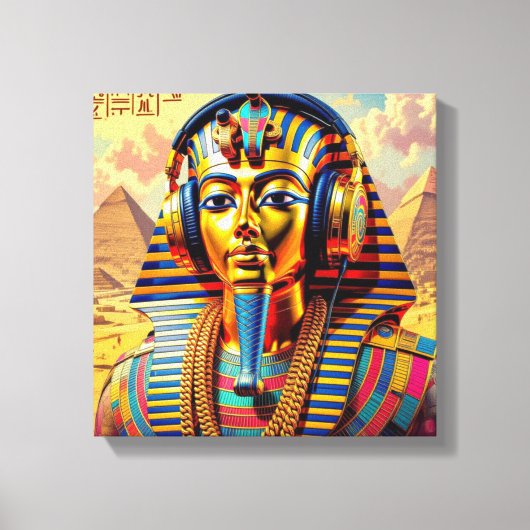 JUST LIKE PHARAOH TUT 3 CANVAS AFDRUK (Voorkant)