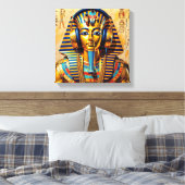 JUST LIKE PHARAOH TUT 5 CANVAS AFDRUK (Insitu (Slaapkamer))
