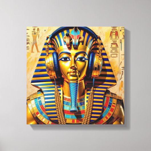 JUST LIKE PHARAOH TUT 5 CANVAS AFDRUK (Voorkant)