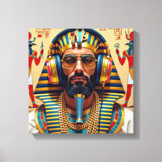 JUST LIKE PHARAOH TUT CANVAS AFDRUK (Voorkant)
