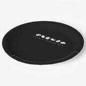 Just Little Boo Creative Casual Look Papieren Bordje (Gekanteld)