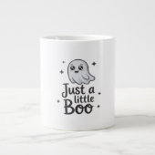Just Little Boo Funny Design Grote Koffiekop (Voorkant)