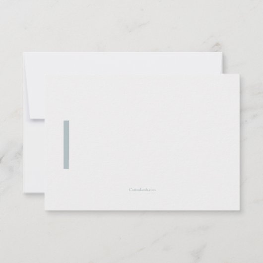 Just Love Blue RSVP (Achterkant)