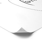 Just Love Minimalistische Poster – Hartballon (Hoek)