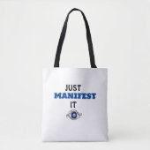 JUST MANIFESTEER HET TOTE TAS (Voorkant)
