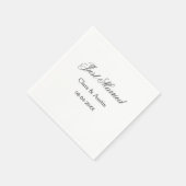 Just Married add couple name date year wedding sim Servet (Hoek)