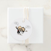 Just married bedankjes labels (In situ)