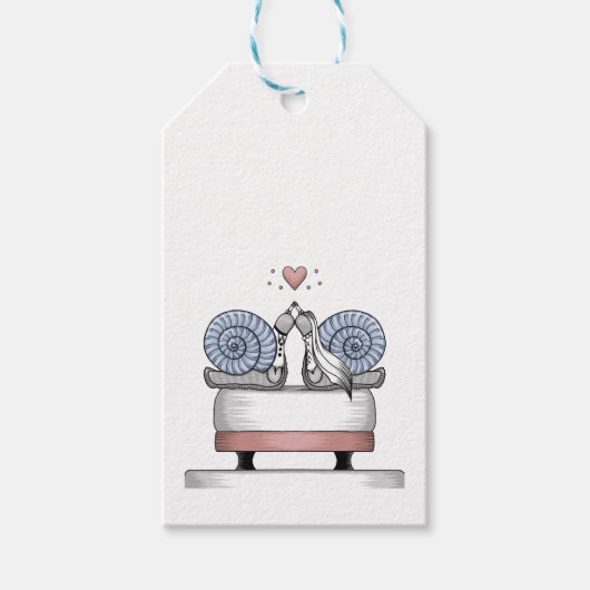 Just married cadeaulabel (Voorkant)