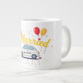 Just Married Celebration Design Mok (Voorkant rechts)