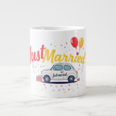 Just Married Celebration Design Mok (Voorkant)