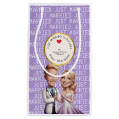 just Married DOCTORS PHYSICIANS MD violet Klein Cadeauzakje (Voorkant)