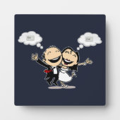 Just married fotoplaat (Voorkant)