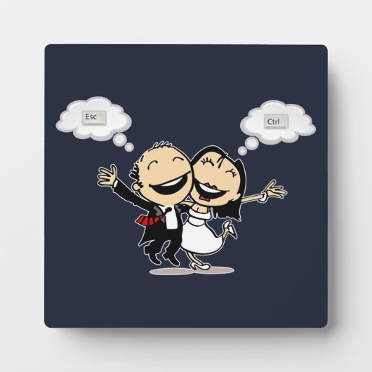 Just married fotoplaat (Voorkant)