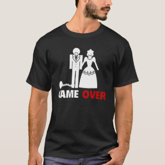 Just Married - GAME OVER T-shirt
