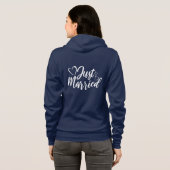Just Married Hoodie (Achterkant volledig)