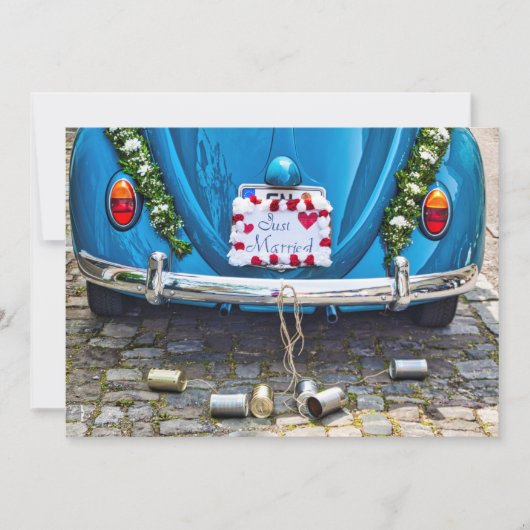 Just Married Kaart (Voorkant)