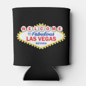 Just Married Las Vegas Wedding Favor Blikjeskoeler (Achterkant)