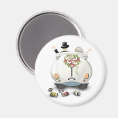 Just married! magneet (Voorkant / Achterkant)