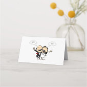 Just married plaatskaartje (Voorkant)