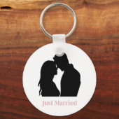 just married sleutelhanger (Voorkant)