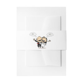 Just married uitnodigingen wikkel