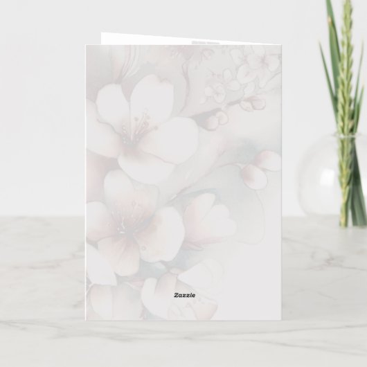 Just Married Wedding Aankondiging Gevouwen Folie K (Achterkant)