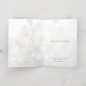 Just Married Wedding Aankondiging Gevouwen Folie K (Binnenlaag)