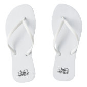 Just Married Wedding Marriage Slippers Teenslippers (Voetbed)