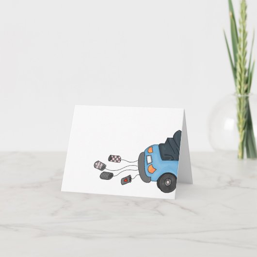 Just Married! (zonder tekst) Kaart (Voorkant)