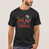 Just Maui D Hawaii Honeymoon Hubby Wifey Matching T-shirt (Voorkant)