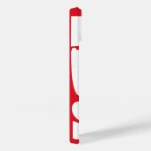 Just Me - Rode iPhone hoesje (Achterkant / Rechts)