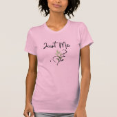 Just Me Vrouwen Bella+Canvas Slim Fit T-shirt (Voorkant)