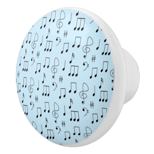 Just Noted Blue Keramische Knop (Rechts)