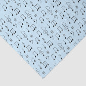 Just Noted Blue Tissuepapier (Detail)