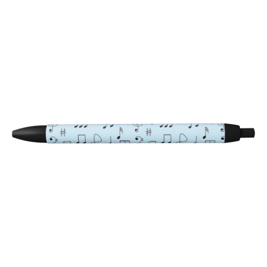 Just Noted Blue Zwarte Inkt Pen (Voorkant)
