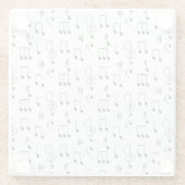 Just Noted Glazen Onderzetter (Achterkant)