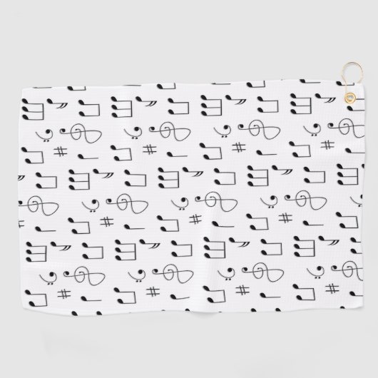 Just Noted Golfhanddoek (Horizontaal)