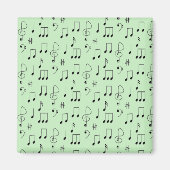 Just Noted Green Magneet (Voorkant)