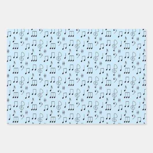 Just Noted Music Wrapping Paper Sheets (Voorkant 2)
