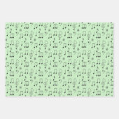 Just Noted Music Wrapping Paper Sheets (Voorkant)