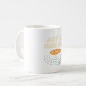 Just One More Cast Mok | PNW Mountain Tee (Voorkant links)