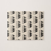 Just One More Cat Parent Pattern Legpuzzel (Horizontaal)