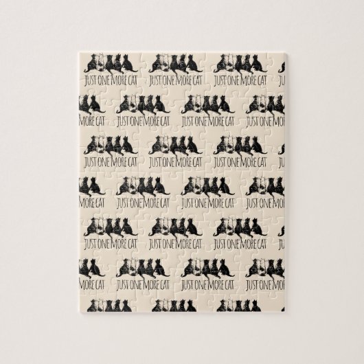 Just One More Cat Parent Pattern Legpuzzel (Verticaal)