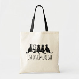 Just One More Cat Parent Tote Bag