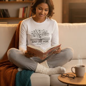 Just One More Chapter Book Lover Floral Reading  Tri-Blend Shirt