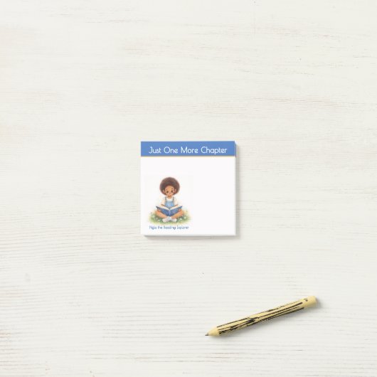 Just One More Chapter Book Lover Notes (Op bureau)