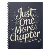 Just One More Chapter – Book Lover Reading Notitieboek (Voorkant)