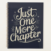 Just One More Chapter – Book Lover Reading Planner (Voorkant)