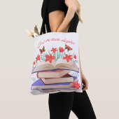 "Just One More Chapter " book lover tote bag  (Dichtbij)