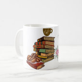 Just One More Chapter Coffee Books Bloemontwerp | Koffiemok (Voorkant links)